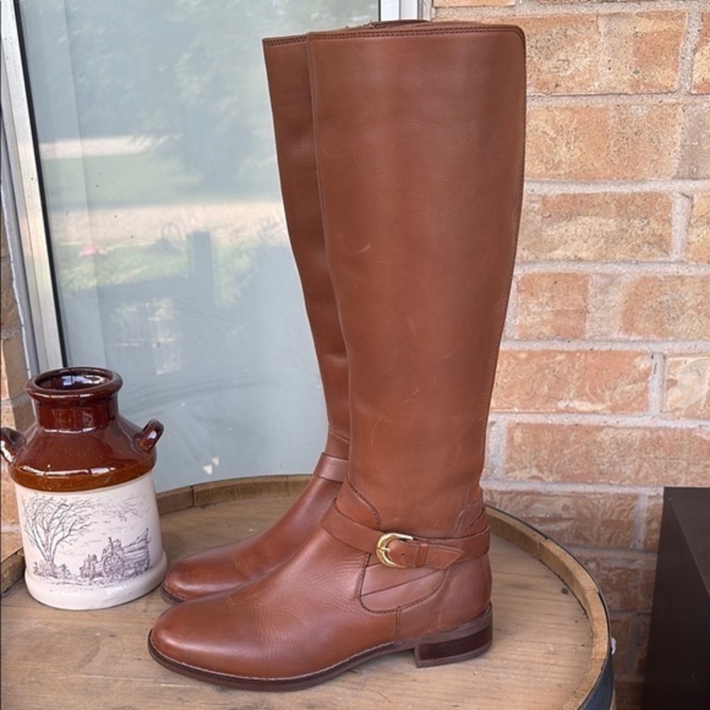 Clarks Tan Leather Boots
